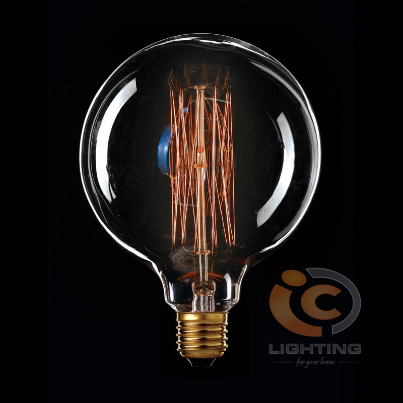 Brilliant Lighting Vintage Filament G125 Globes IC Lighting