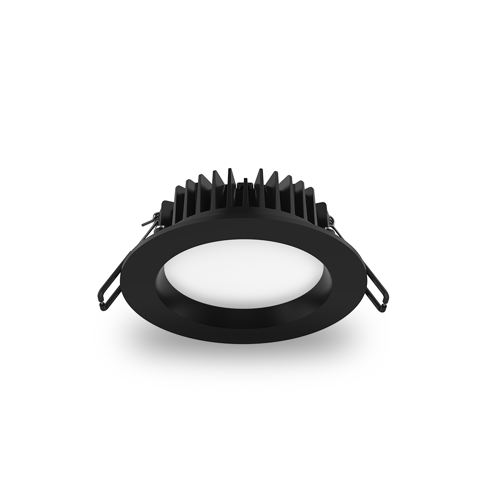 Black outdoor downlight deals