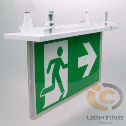 Exit Sign LED Recessed or Surface Mount