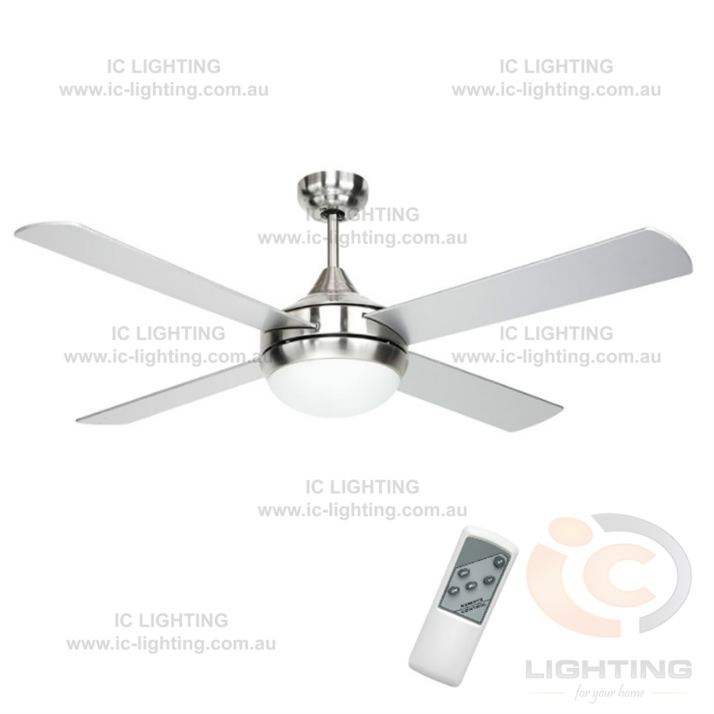 Brilliant Lighting Brighton 52 Timber Ceiling Fan With 2xe27