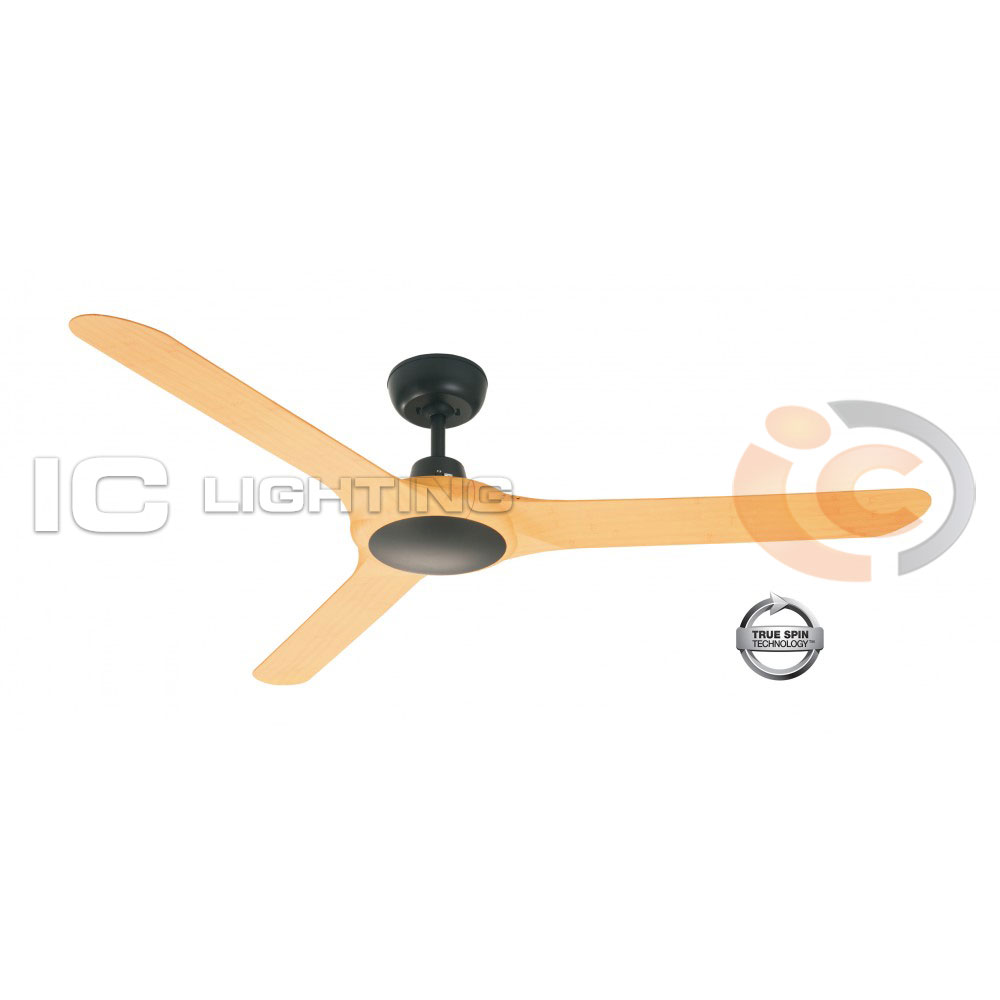 Ventair Spyda True Spin Technology 62 Bamboo Ceiling Fan