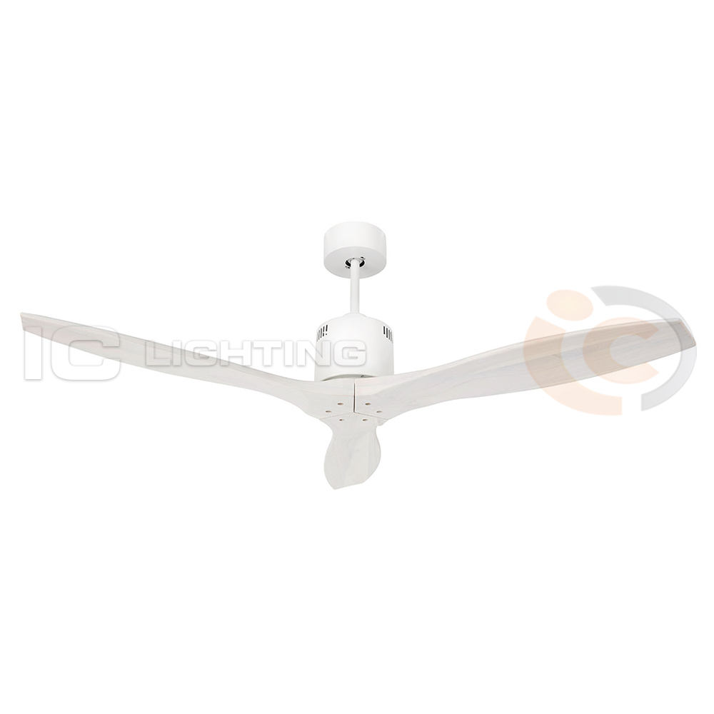 Brilliant Lighting Galaxy 54 White Washed Dc Ceiling Fan With Remote