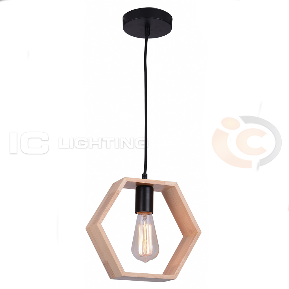 Toon Lighting Hexagon Pendant Light Ic Lighting
