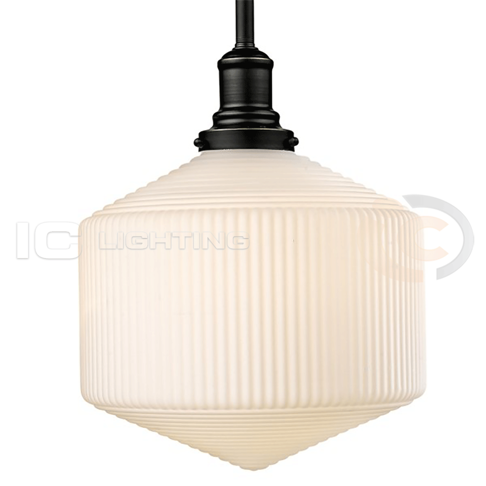 Jefferson Bronze Pendant Light 