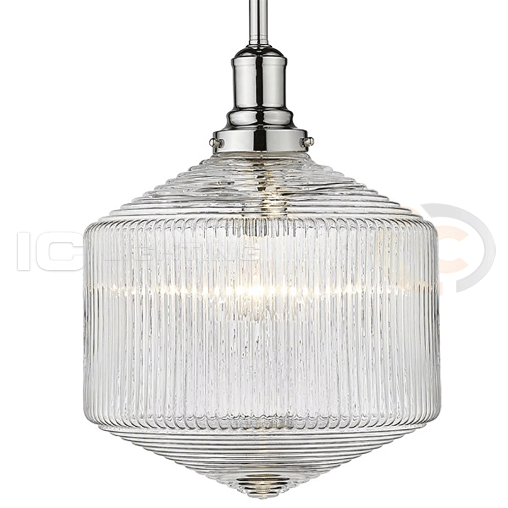Lighting Inspirations - Jefferson Chrome Pendant Light | IC Lighting Shop Brisbane