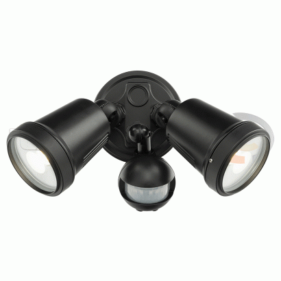 Hunter Trio LED Floodlight W/ Sensor