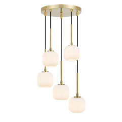 Telbix Bobo 5 Light Pendant Light