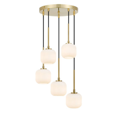 Telbix Bobo 5 Light Pendant Light