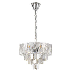 Telbix Valerie 5 Light Crystal Pendant