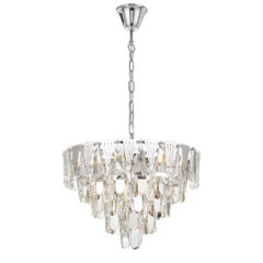 Telbix Valerie 7 Light Crystal Pendant