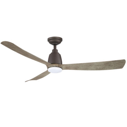 ThreeSixty – Kute 52″ DC Ceiling Fan with 14W Dimmable LED Light & Remote Control