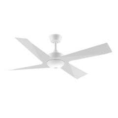 ThreeSixty – Modn-4 52″ AC Ceiling Fan with 12W Dimmable LED Light & Wall Control