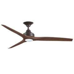 ThreeSixty – Spitfire 60″ AC Ceiling Fan with 17W Dimmable LED Light & Wall Control