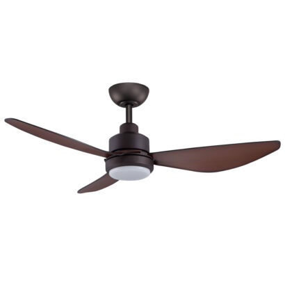 ThreeSixty – Trinity 48″ DC Ceiling Fan with 20W LED Light & Remote Control