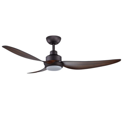 ThreeSixty – Trinity 56″ DC Ceiling Fan with 20W LED Light & Remote Control